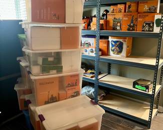 Halloween - Dept. 56 Halloween are in the bins shown