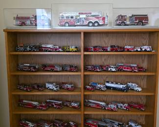 Part of model fire engine collection 