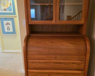 Scandinavian Modern bookcase/desk