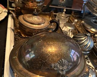 Silver plated decorative 