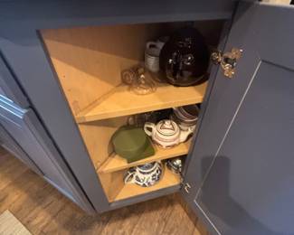 Assorted Ceramic Teapots and Decorative Items