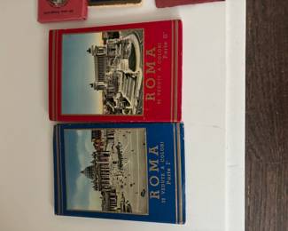 Roma 32 Vedute a Colori Postcard Books (Parte I & II) - Ricordo di Roma