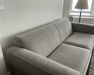 Room & Board "Andes" Sofa in Light Gray Fabric