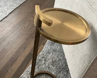 Restoration Hardware 1930s Martini Round Side Table