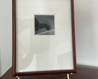 Framed Photograph of Shoes