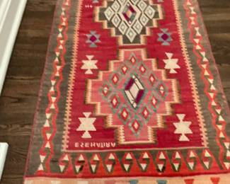 Vintage Turkish Kilim Runner Rug