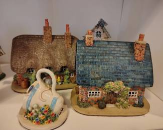 Highly collectible Ann Cox Porcelain art pieces