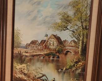 Original oil on canvas 