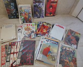 Lots of comic book 1st through 10th issue runs