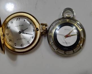 2 automatic swiss made mini pocket watches.