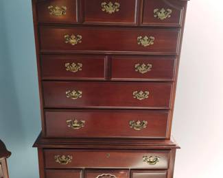 American Drew tall boy