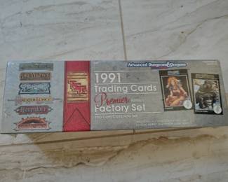 Vintage Dungeons and Dragons cards
