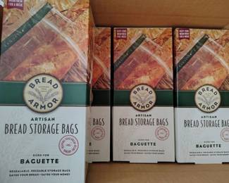 Invented by the family , these specialized bread bags are a perfect gift and we have lots of them . 