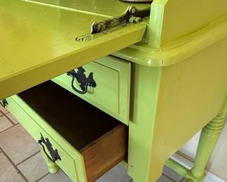 Mid-Century Style Drop-Front Secretary Desk