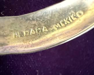 Alpaca Mexico Abstract Dangle Earrings