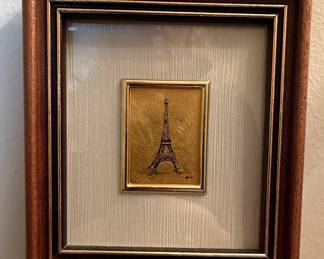 Edizioni d'Arte & Lambert Souvenirs 23kt Gold Leaf Miniature Art