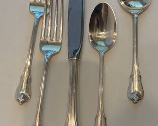 Wallace Sterling Silver Grand Baroque Flatware Set