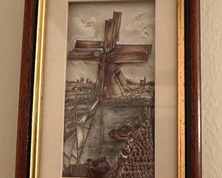 Wonderworld 3D Holland Windmill Living Picture