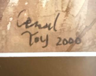 Cemal Toy Watercolor Portrait Grouping