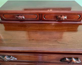 Davis Cabinet Co. Lillian Russell Cherry Chest with Deck