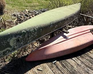 Plastic Kayak and Canoe
