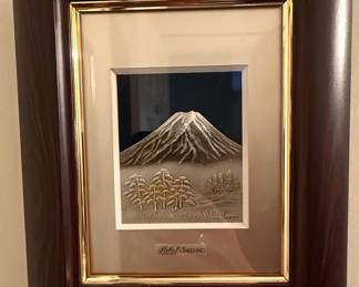 Relief by Takehiko Silver 999 Mt. Fuji Scene