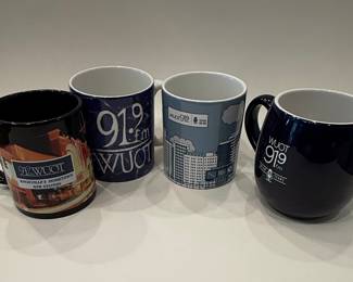 WUOT 91.9 FM Knoxville NPR Station Mugs (Set of 4)