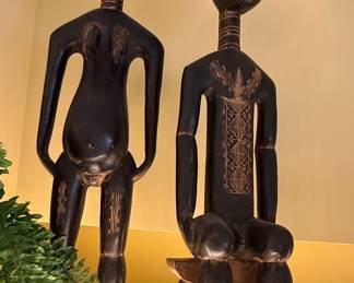 Hagenauer Style African Figures (Pair)