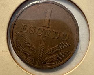 Assorted Vintage Foreign Coins: Yugoslavia, W. Germany, Portugal