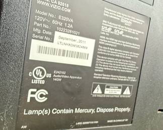 VIZIO E320VA 32" LCD HDTV