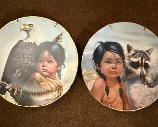 Gregory Perillo Pride of America's Indians Collector Plates