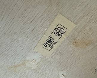 Wrought Iron Glass Top Dining Set with Tropical Chairs