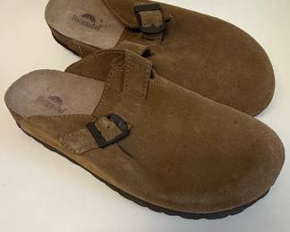 Bjornson Suede Clog Style Shoes
