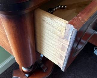 Davis Cabinet Co. Lillian Russell Lyre Side Table