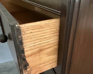 Art Deco Waterfall Highboy Dresser