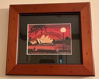Sydney Harbour Moon Print