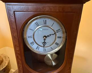 Linden Westminster-Whittington Chime Mantel Clock