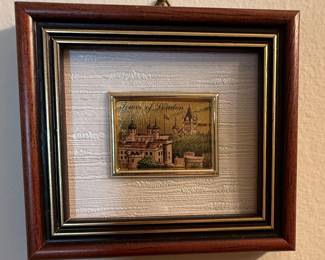 Edizioni d'Arte & Lambert Souvenirs 23kt Gold Leaf Miniature Art