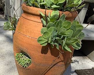 Terracotta Strawberry Jar Planter