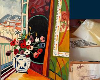 Still Life with a Black Mirror Retrou