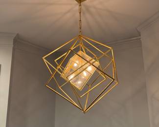 Visual Comforts Cubist chandelier 