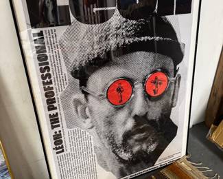 custom leon the professional framed print 