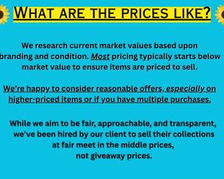 What are the prices like 