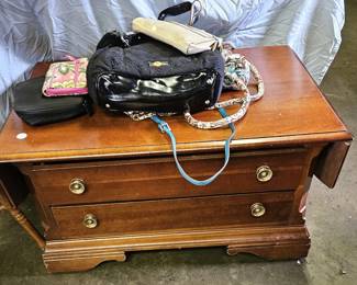 Vintage coffee Table on Wheels