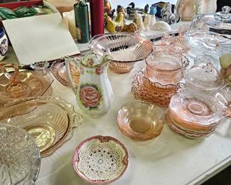 Pink Depression Glass