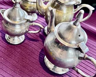 Silver tea set 