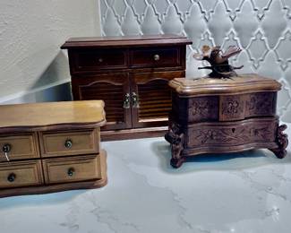 Vintage Jewelry Box Collection 