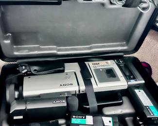 Vintage Sony Video Camera 