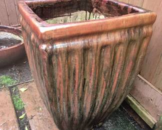 Large outdoor planters and pots