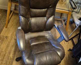 Leather office chair